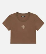 Smfk Compass Cross Sport Tights T-Shirt Brown