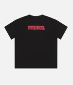 Smfk Oversized Model Black T-Shirt