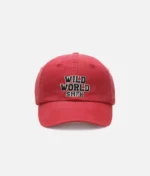 Smfk Wild World Warning Red Baseball Hat
